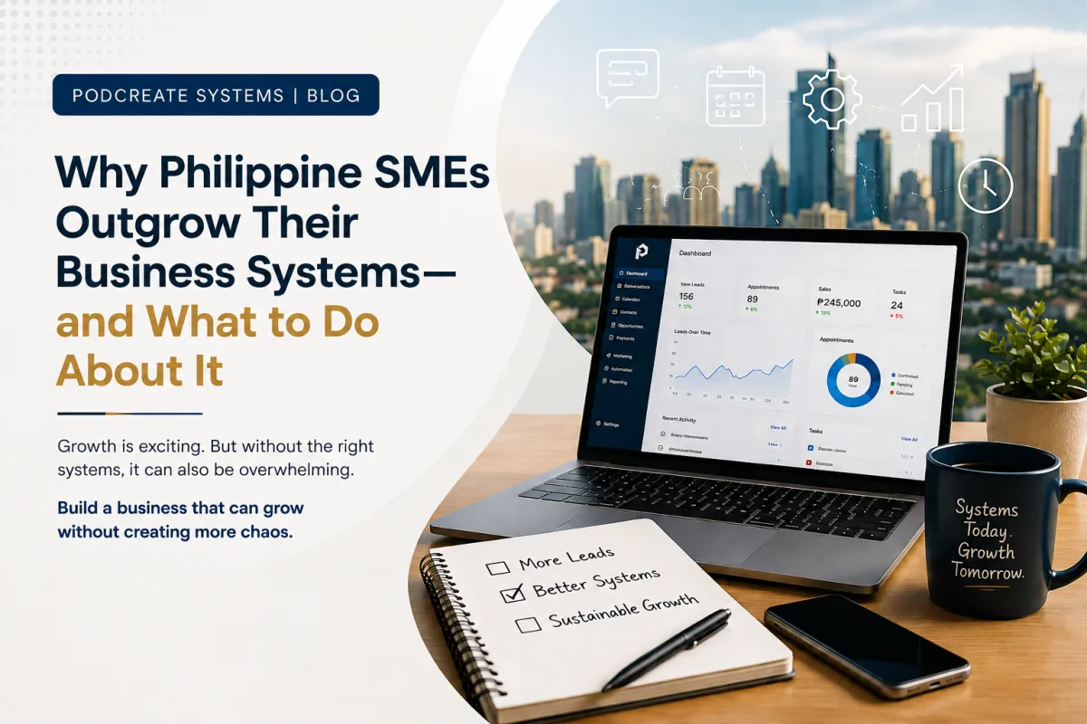 Why Philippine SMEs Outgrow Their Business Systems and What to Do About It