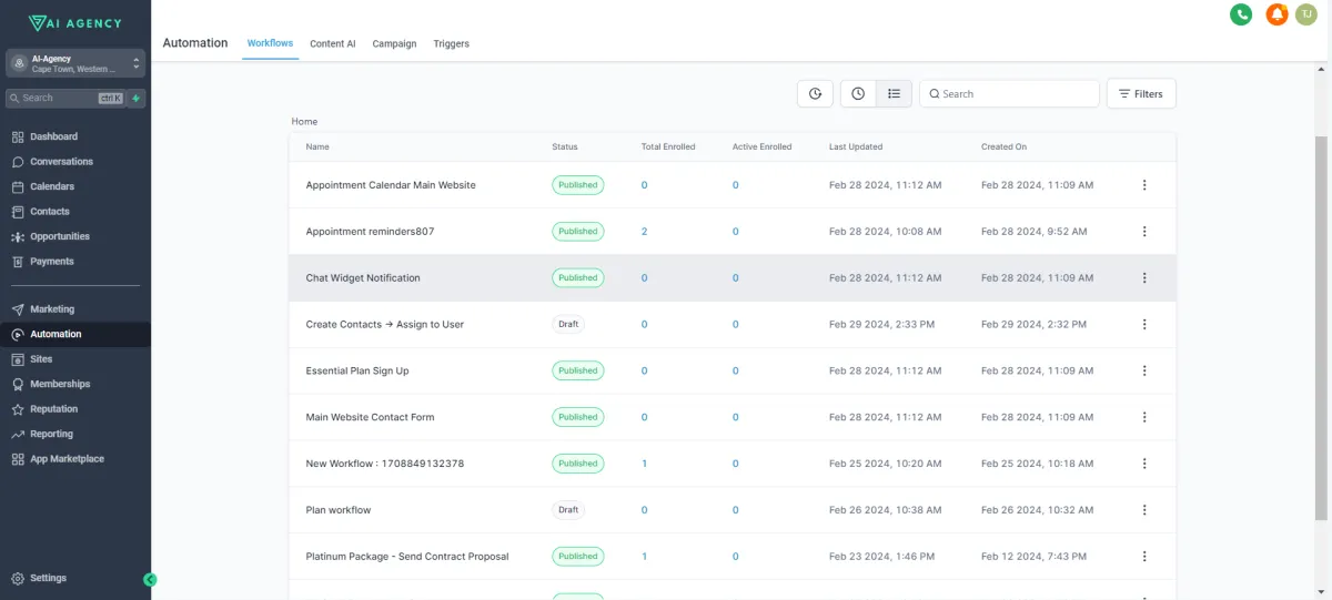 AI SaaS Workflow and Automations