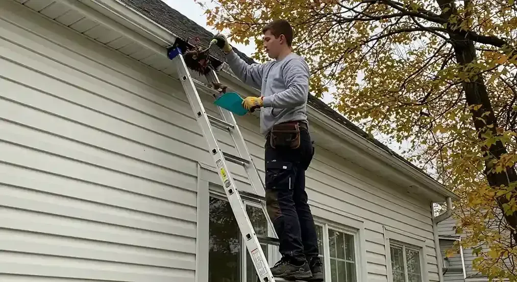 Rain Gutter Cleaning