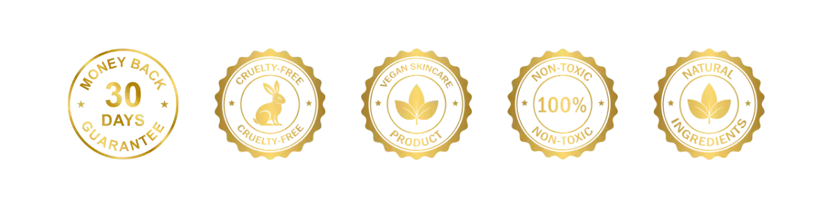 Trust badges for Anna's and MoonMaid botanical products, including 30-day money back guarantee, secure checkout, and fast UK shipping.