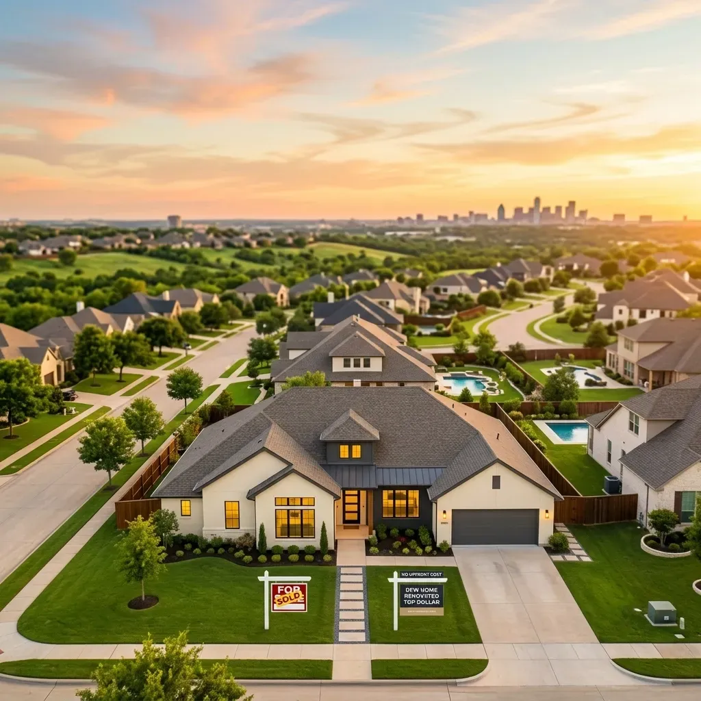 Renovate & Sell: Get Top Dollar for Your DFW Home Without Upfront Costs