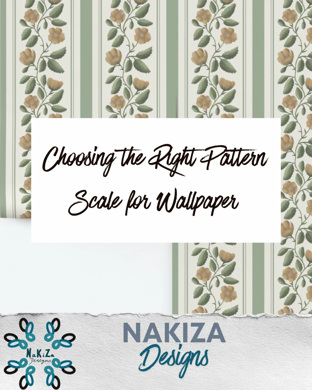 Choosing the Right Pattern Scale for Wallpaper
