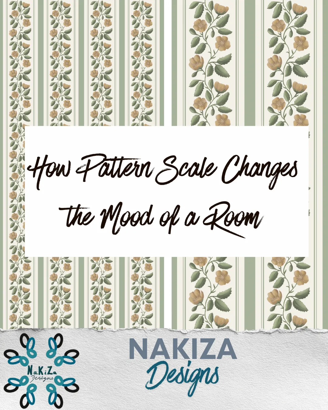 How Pattern Scale Changes the Mood of a Room