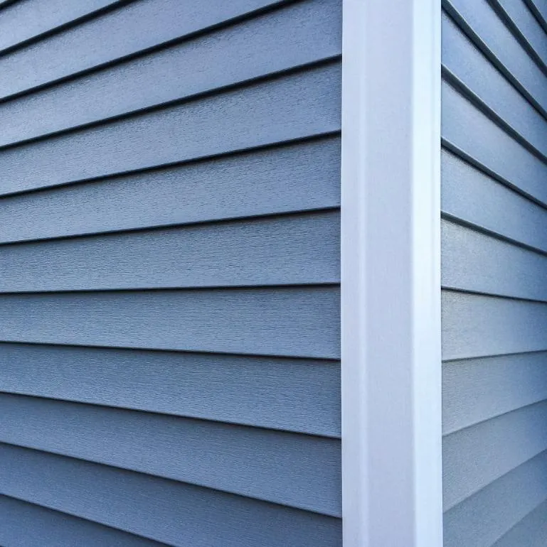 white vinyl siding