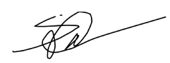 Savio P. Clemente signature