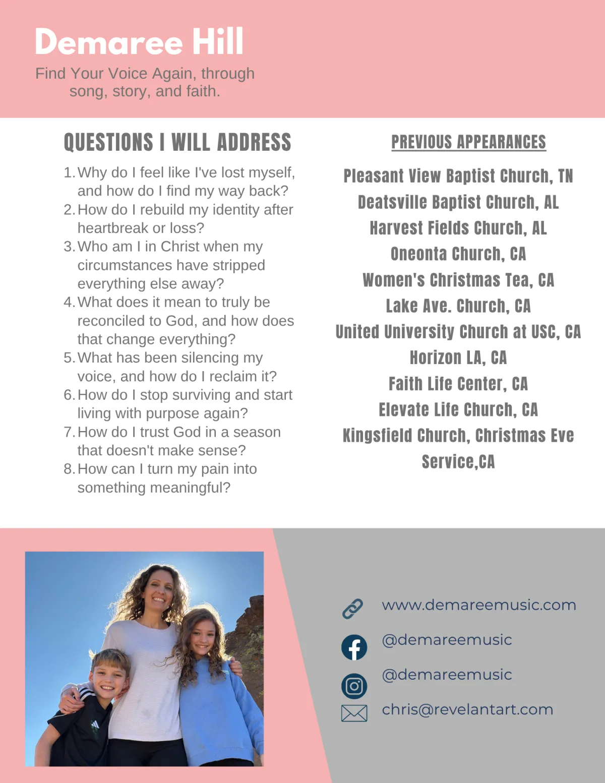 Reconciled Women's Event Information with Spearker Demaree Hill Page 2