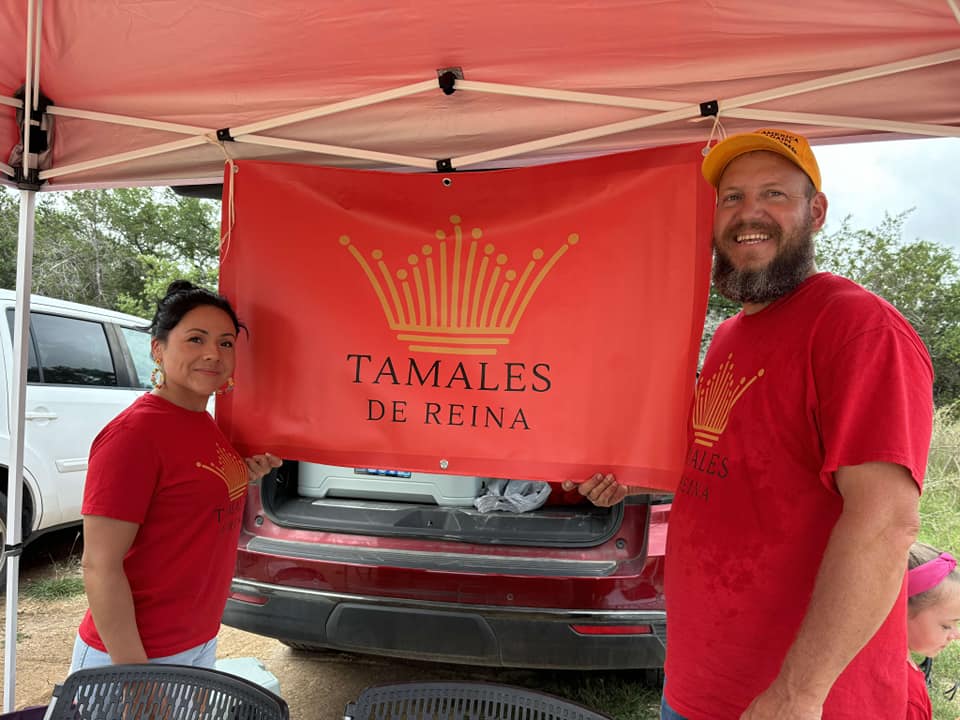 Desirae and Ivan Foster of Bulverde Best Tamales De Reina
