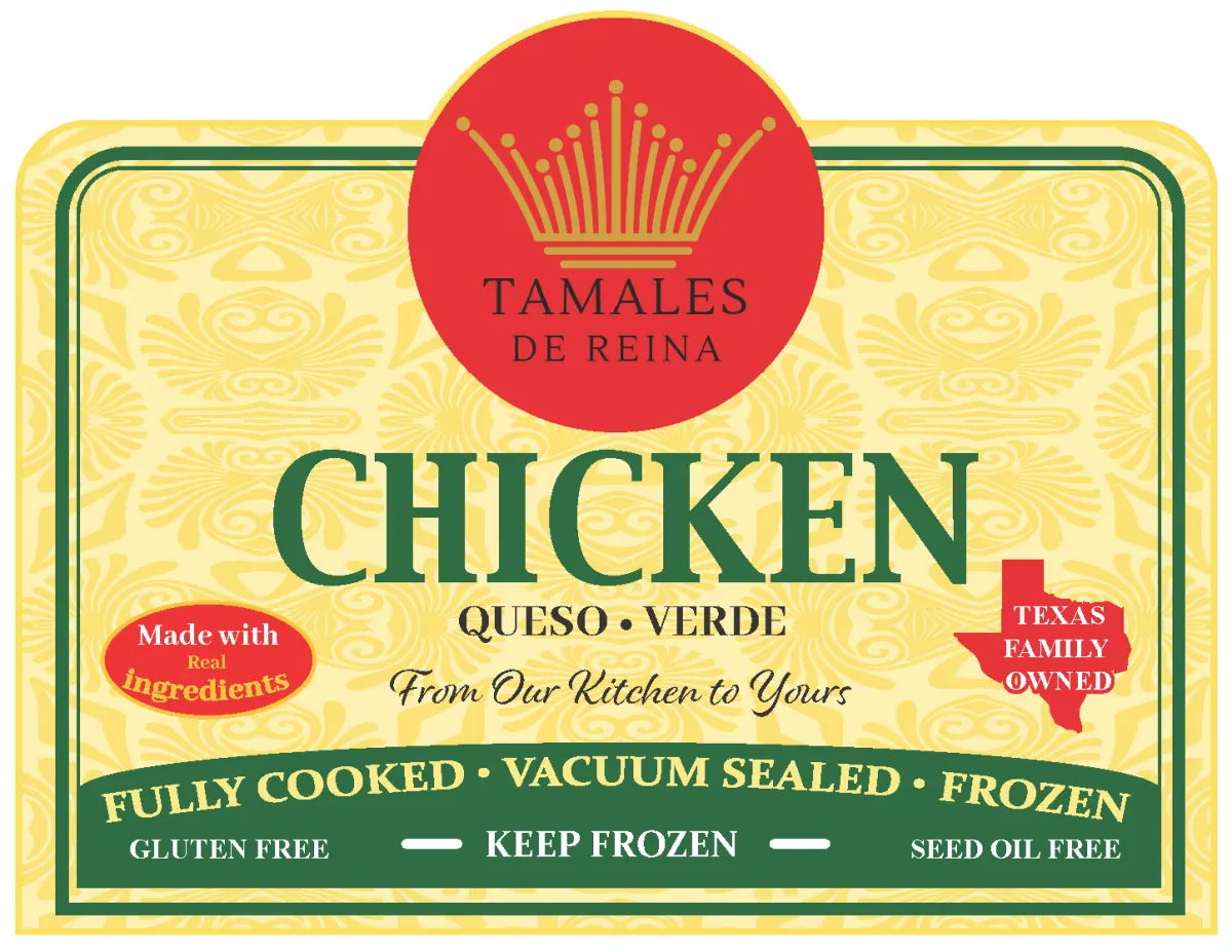 chicken queso verde tamales