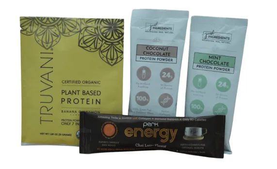 Sachets and stick packs for single serve
