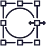 Icon representing Funnels and Website Building