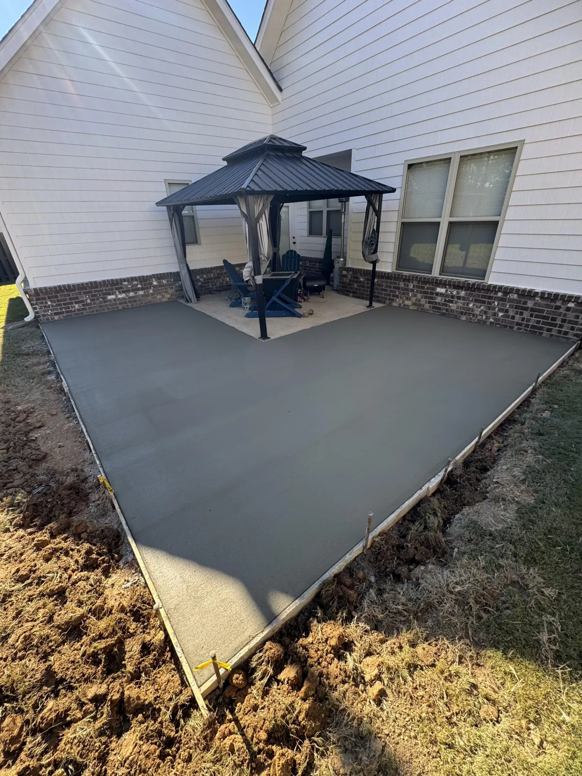 Birmingham Concrete Patio