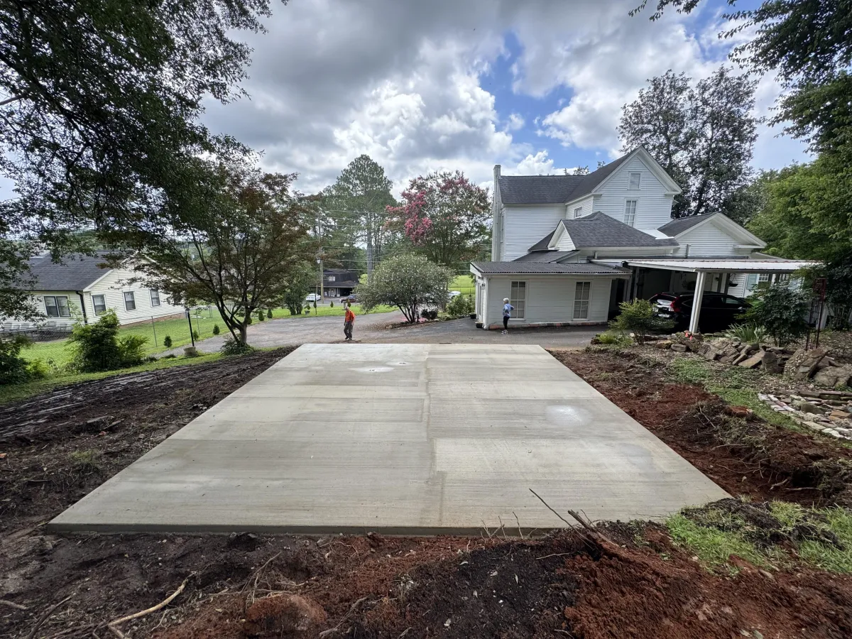 Birmingham Concrete Pad