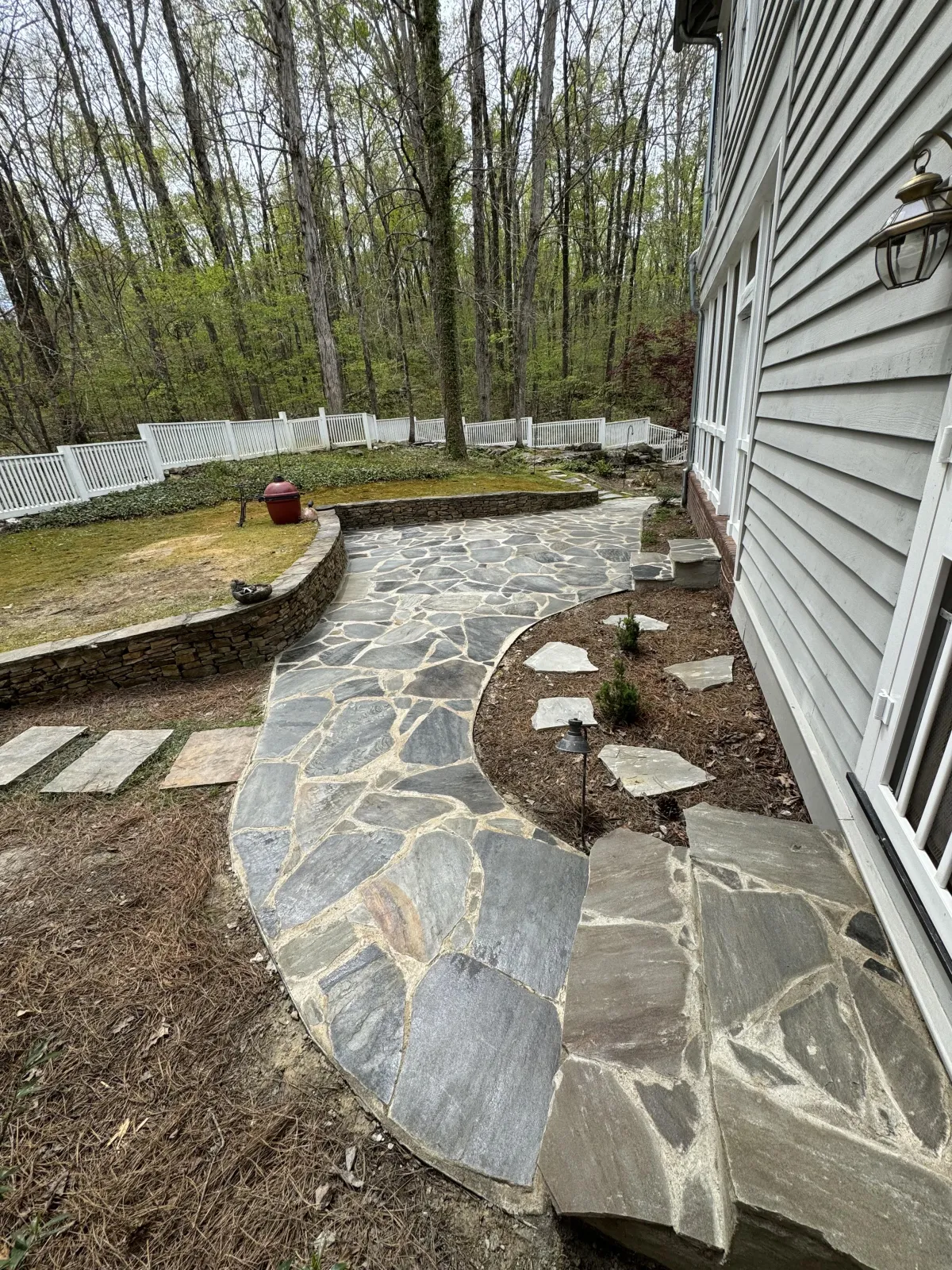 Mountain Brook Concrete Patio