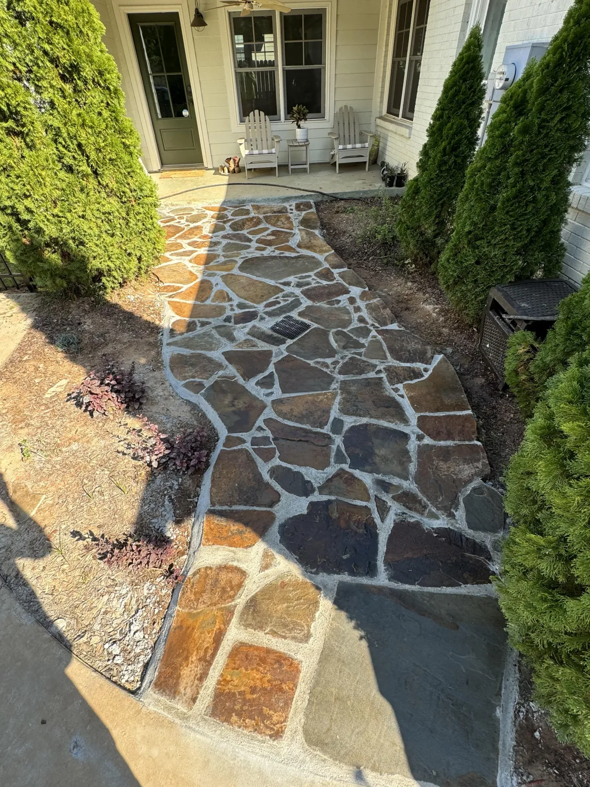 Mountain Brook Concrete Driveway