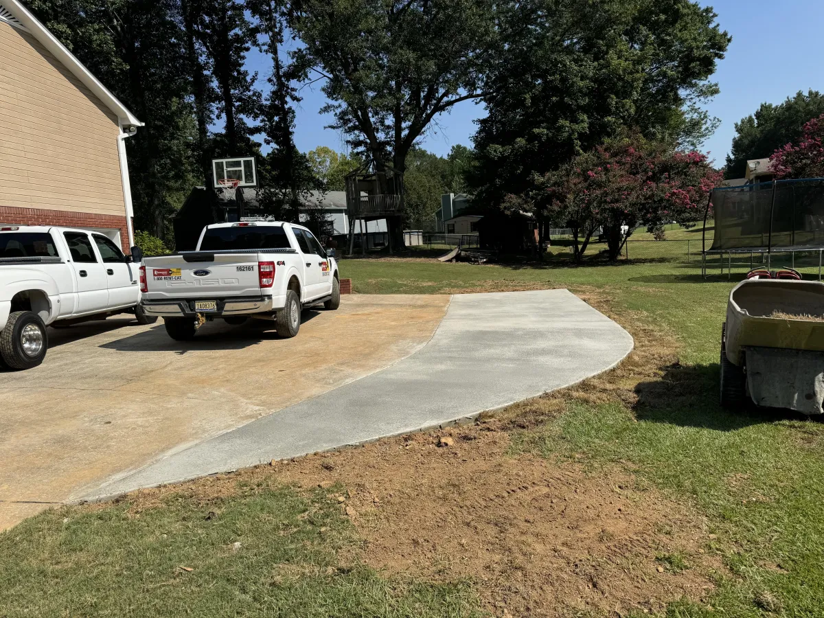 Trussville Concrete Patio