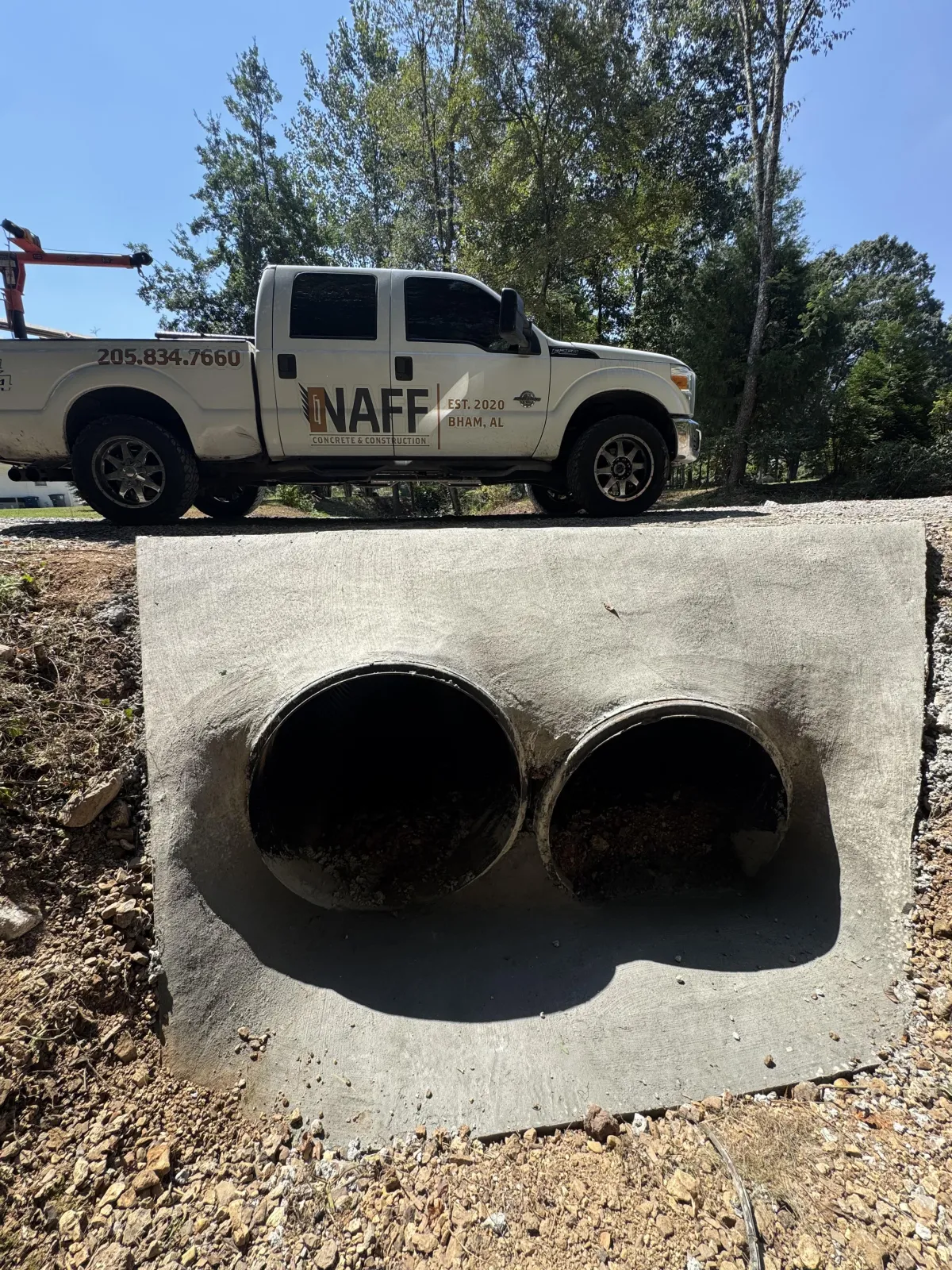 Trussville Concrete Curbing