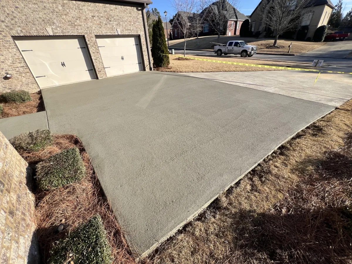 Hoover Concrete Driveway