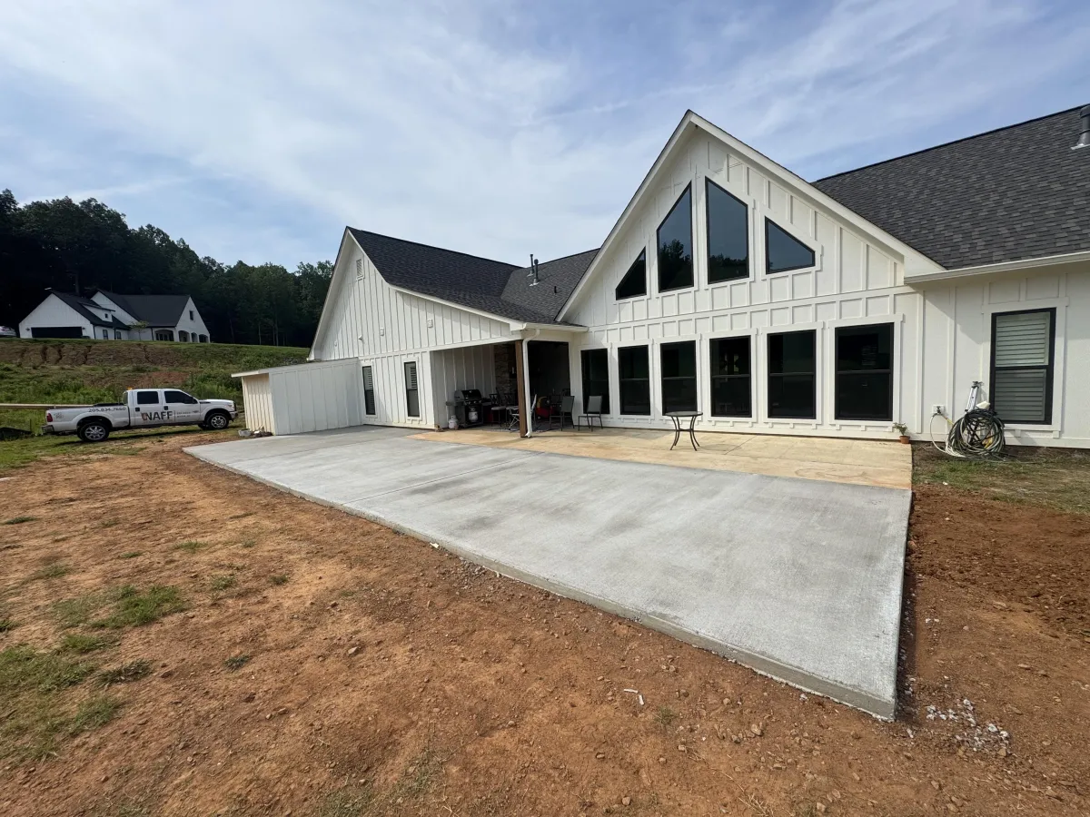 Birmingham Concrete Patio