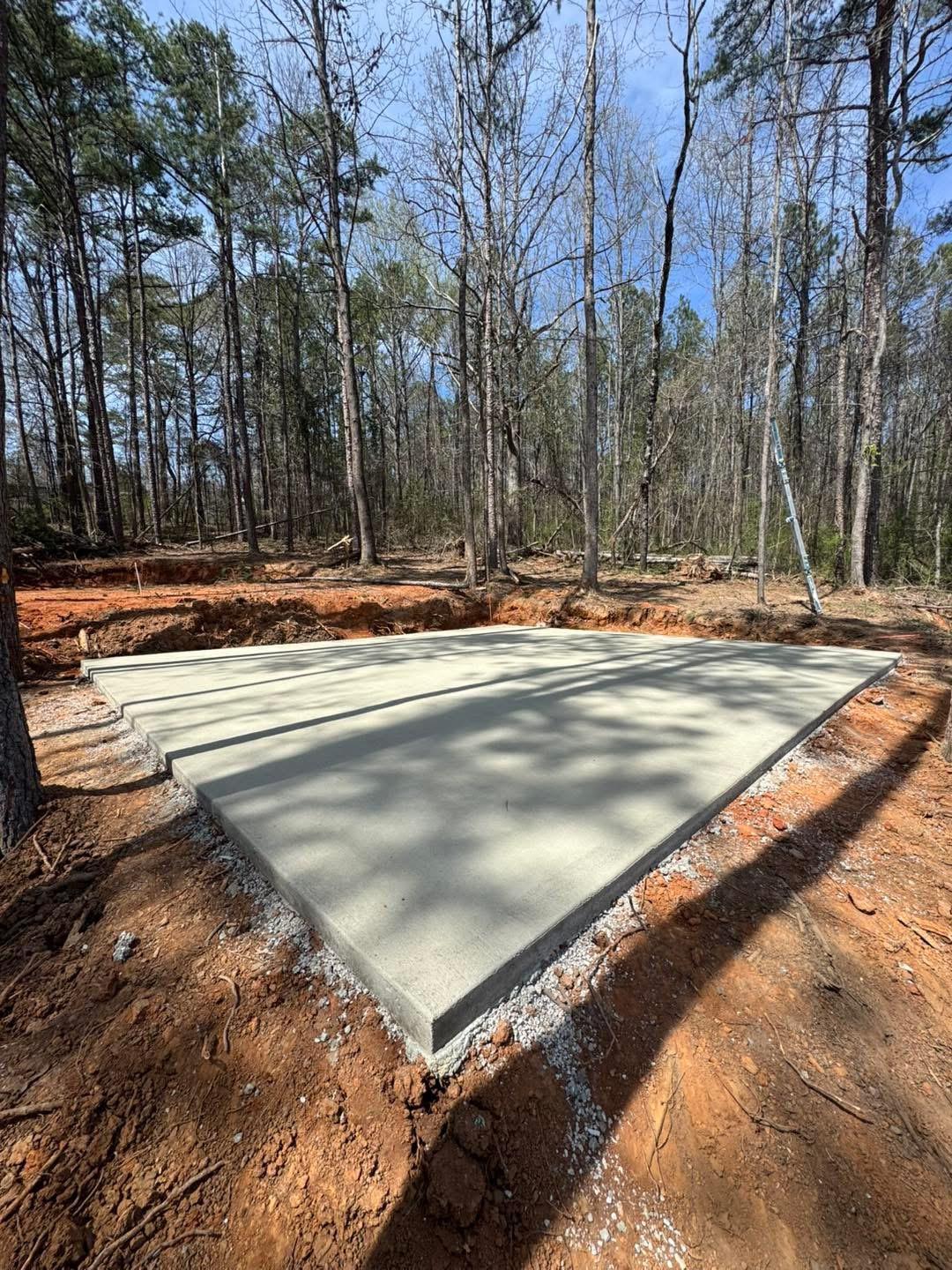 Trussville Concrete Pad