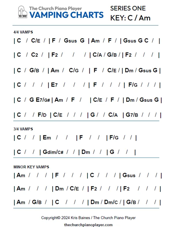 learn church piano playing