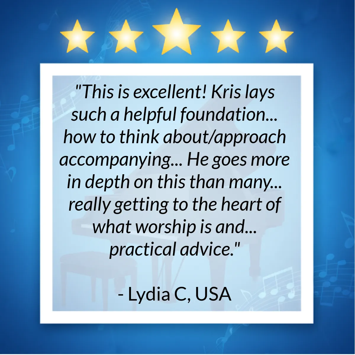 learn to play worship piano