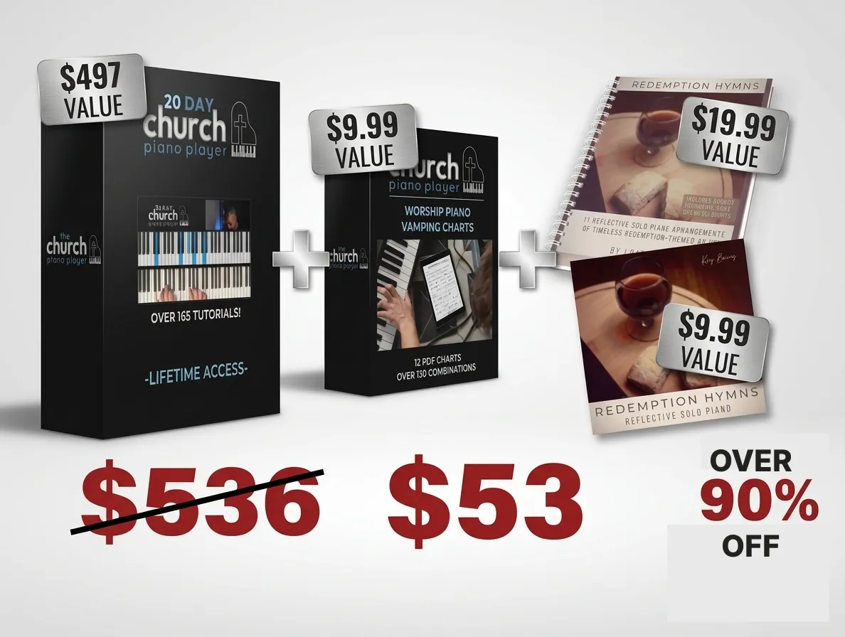 learn church piano fast