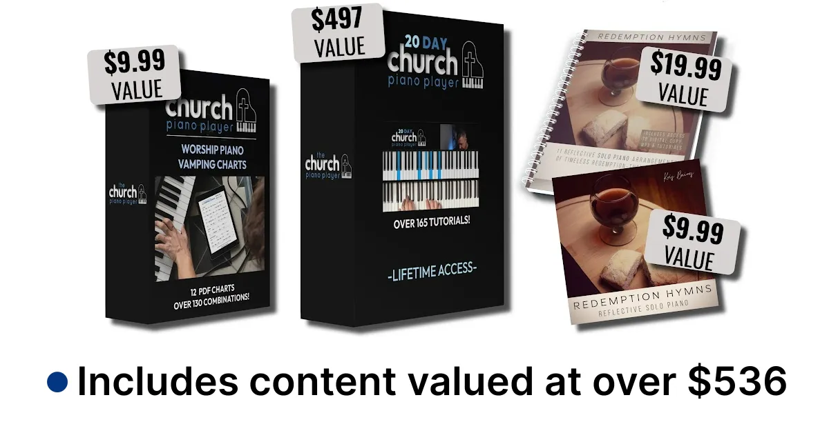 learn church piano fast