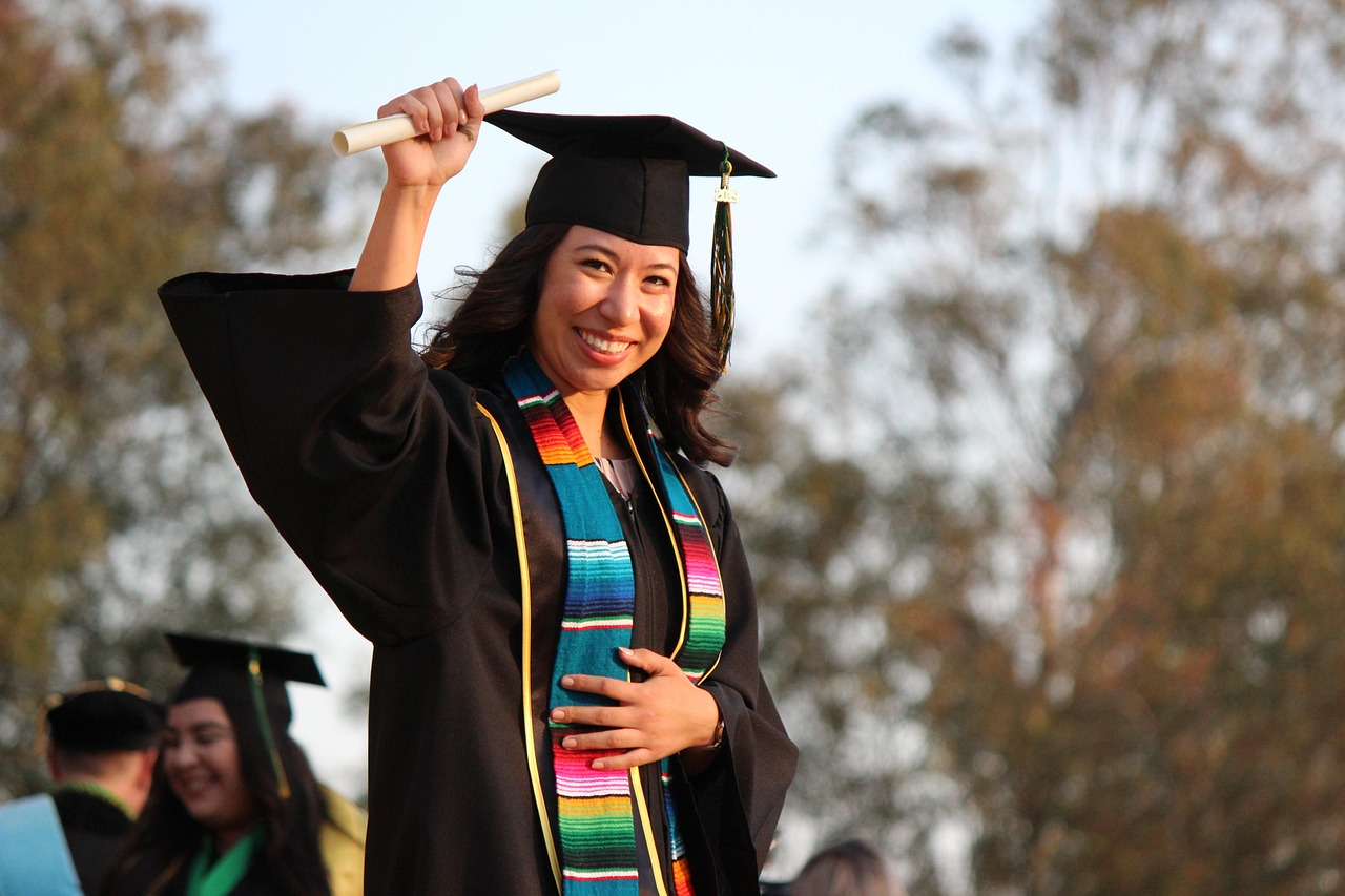 celebrating graduates
