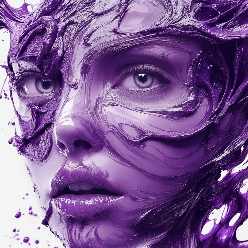 Purple mess