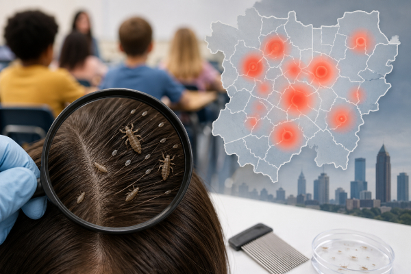 Fulton and DeKalb Schools Show Repeat Lice Case Patterns