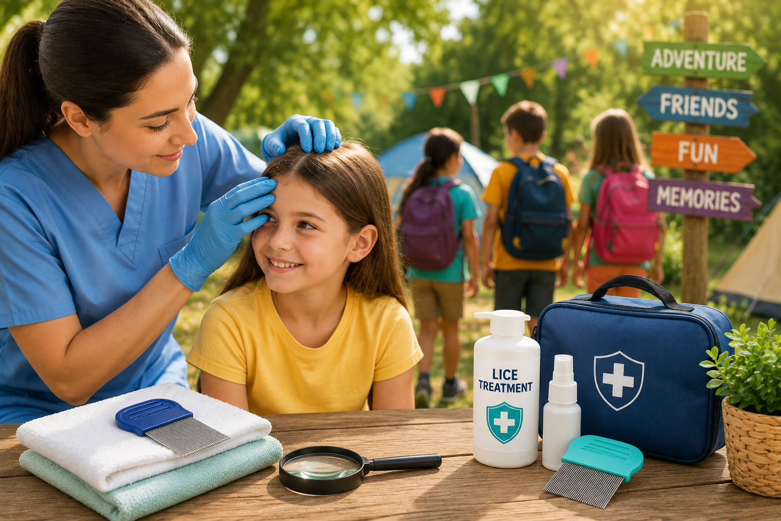 Summer Camp Lice Checks & Lice Treatment