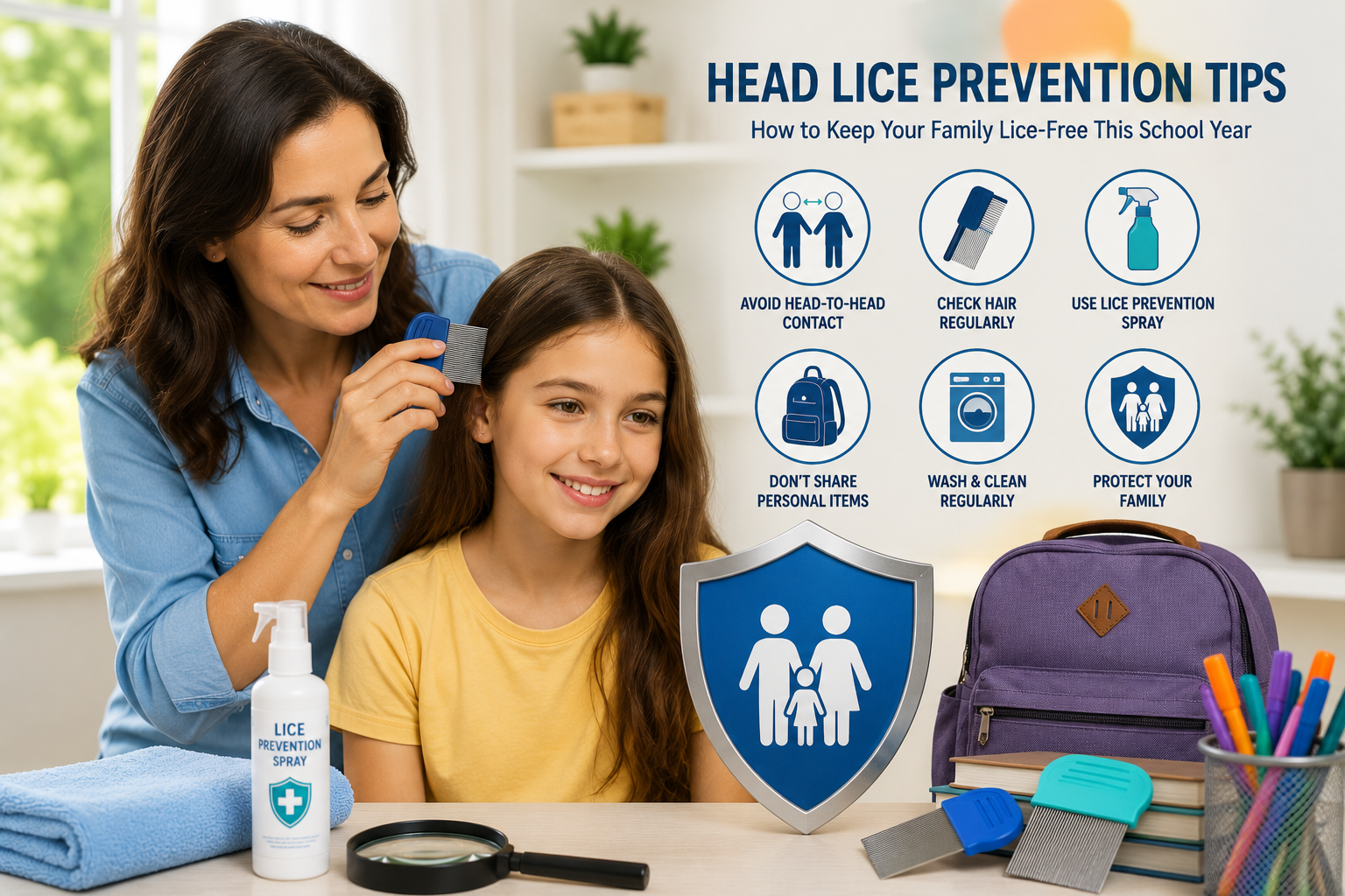 Head Lice Prevention Tips: How to Keep Your Family Lice-Free This School Year