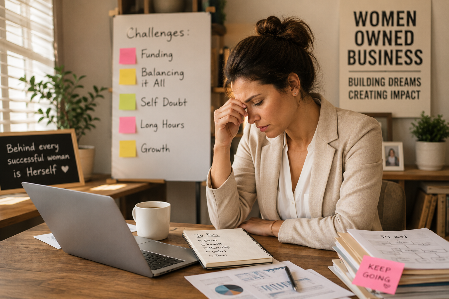 The Hidden Struggles of Women Owned Business Challenges
