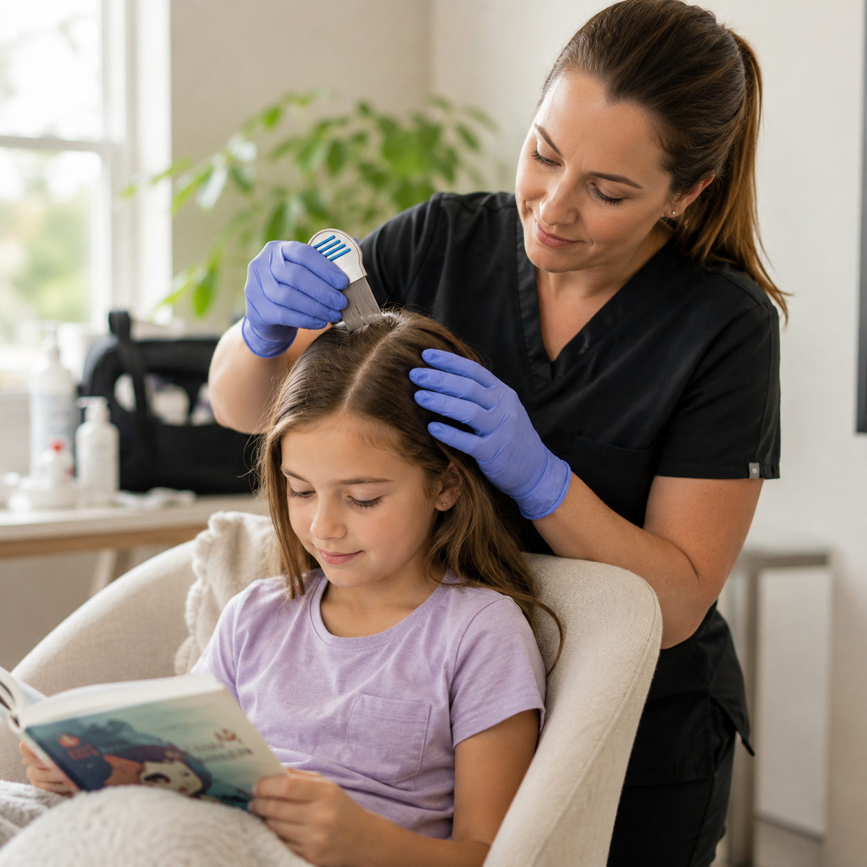 Nits Survive Hair Dye Due to Waterproof Protective Shell