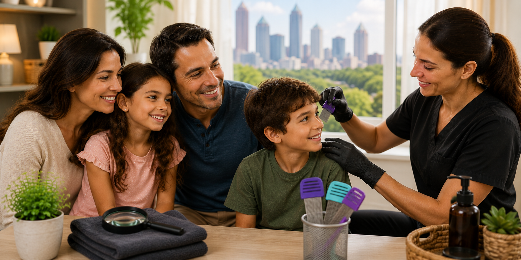Professional Lice Removal in Atlanta