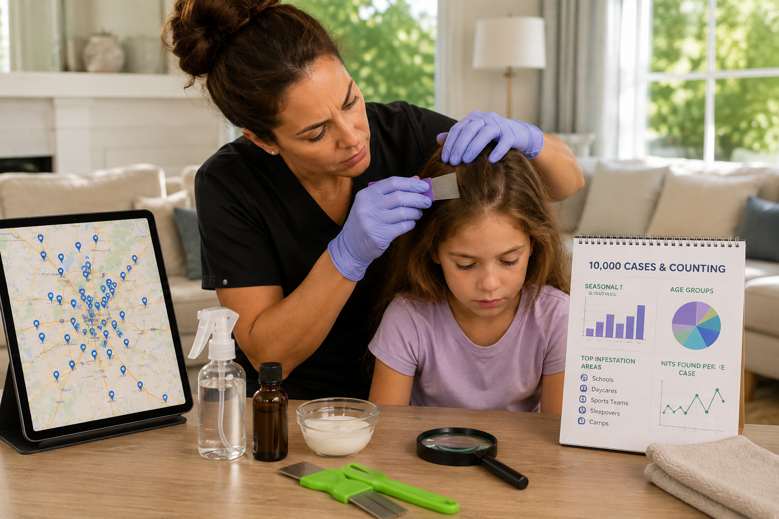 What A Decade Of Mobile Lice Treatment Reveals About Infestation Patterns In Metro Atlanta
