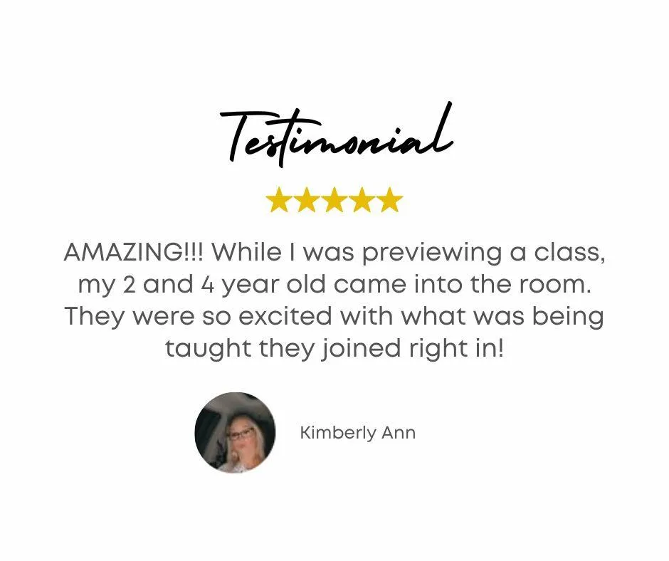 Testimonial - All the teachers taught my son everything he needs to know for Kindergarten ll while having fun at the same time. We highly recommend it! - Jessica Vancoff