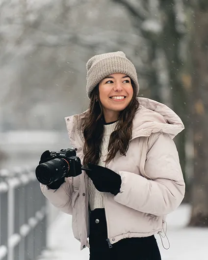 portret sneeuw lisa