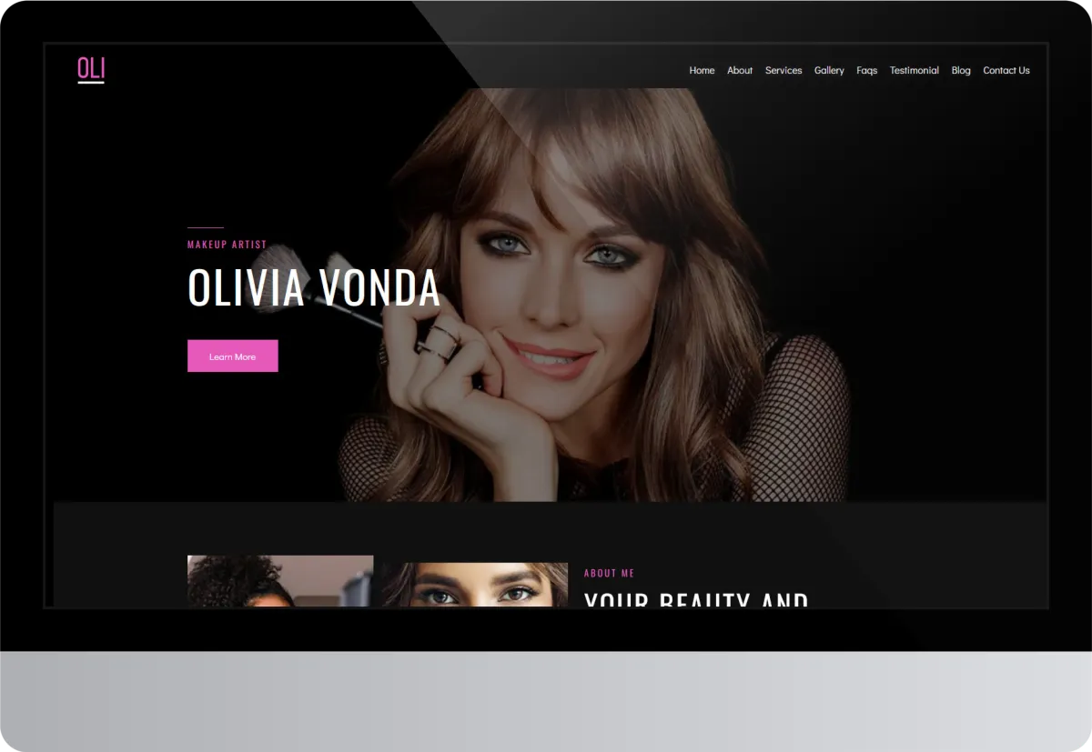 BEAUTY CLINIC WEBSITE