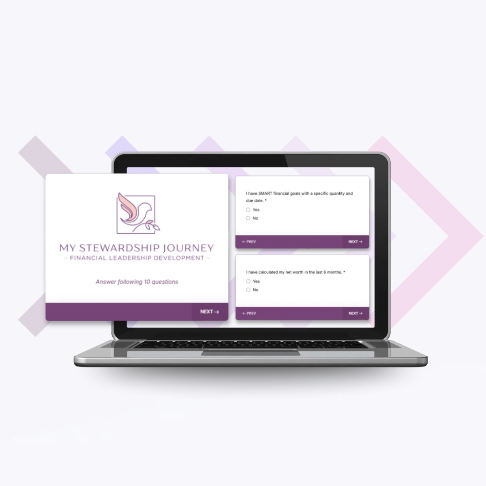 Financial Leadership Assessment, My Stewardship Journey