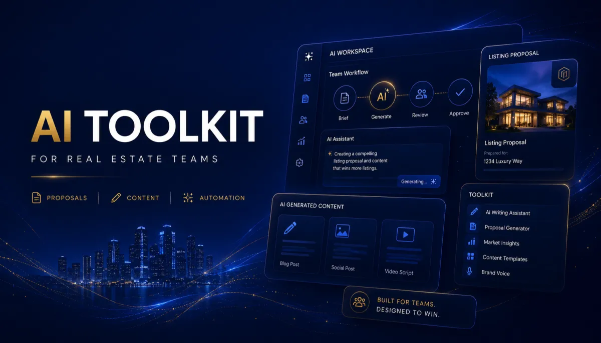 The AI Toolkit Team Forward Agents Use to Win Listings