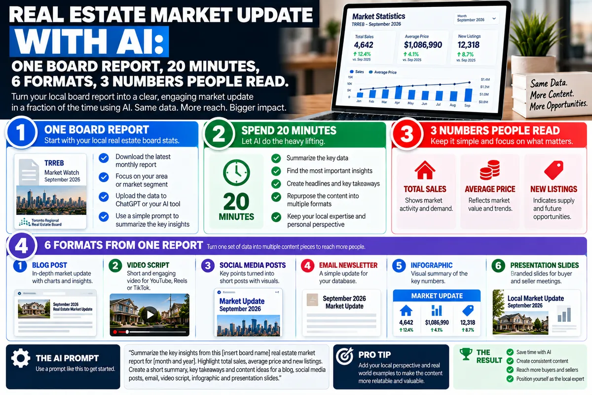 How to Write a Real Estate Market Update With AI in 20 Minutes
