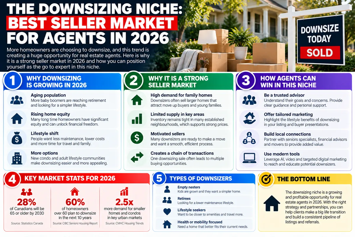 The Downsizing Niche: Best Seller Market for Agents in 2026
