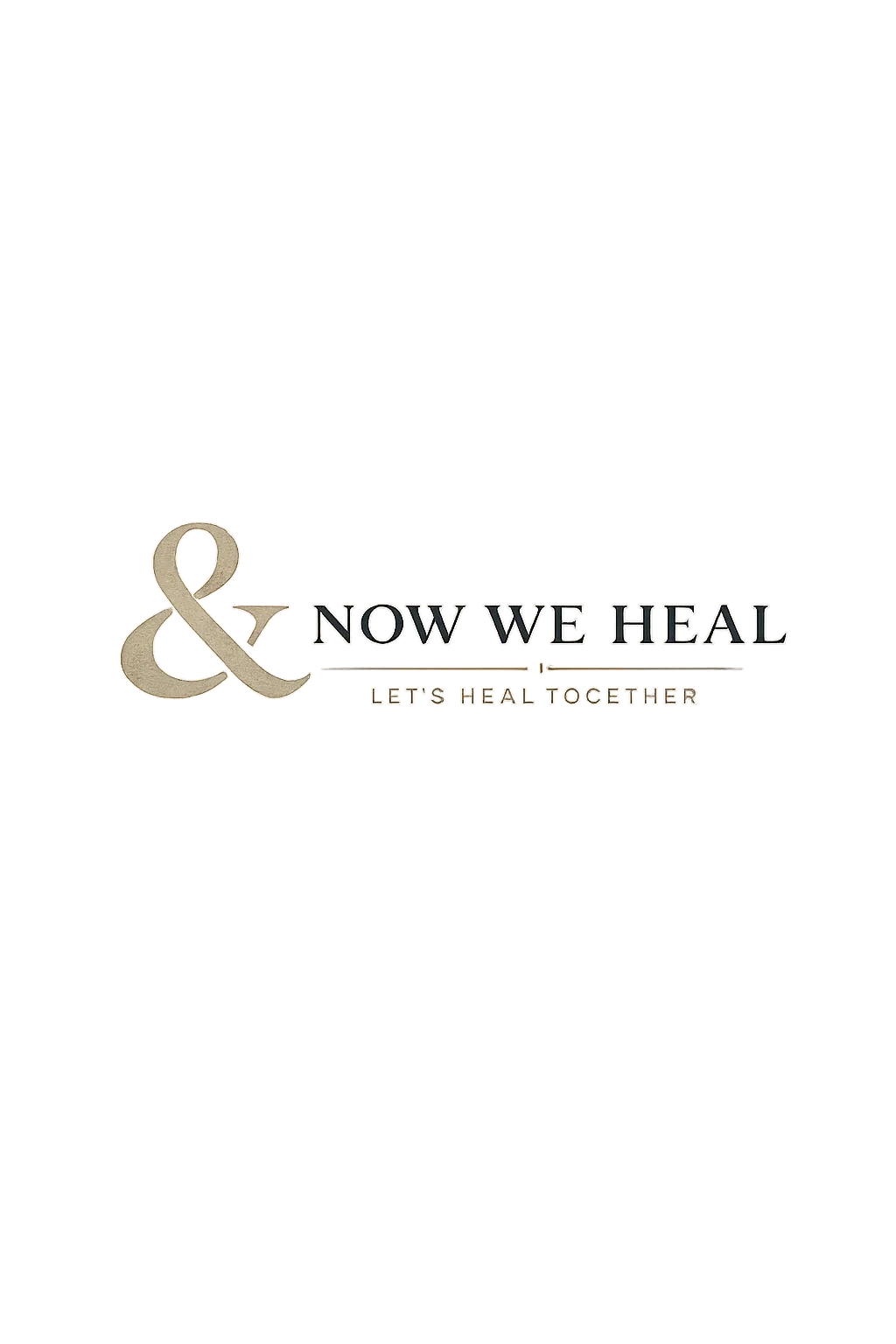 & Now We Heal logo