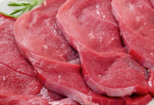 Corte de carne fresca