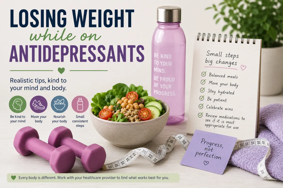 Antidepressants and weight loss