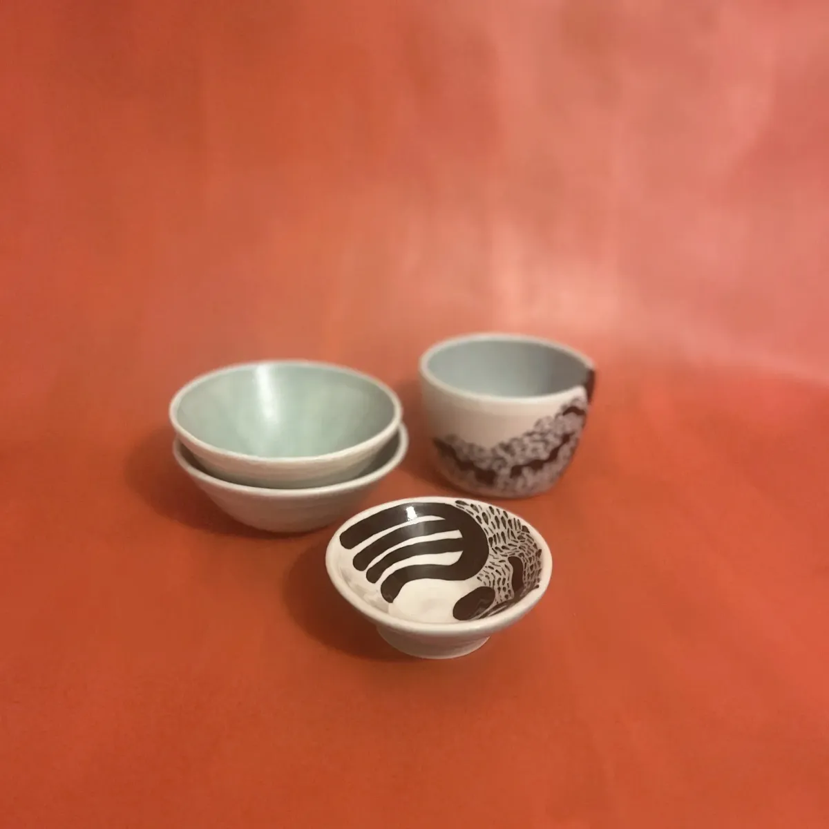 Abstract mixed-media artwork by featured artist