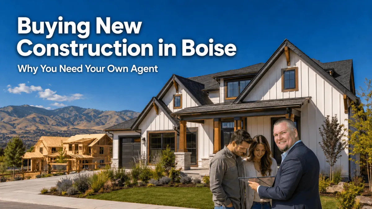 Buying a New Construction Home in Boise? Bring Your Own Agent
