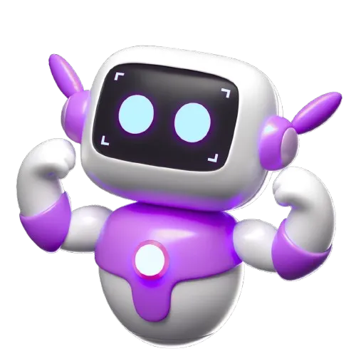 united one media group's friendly robot mascot