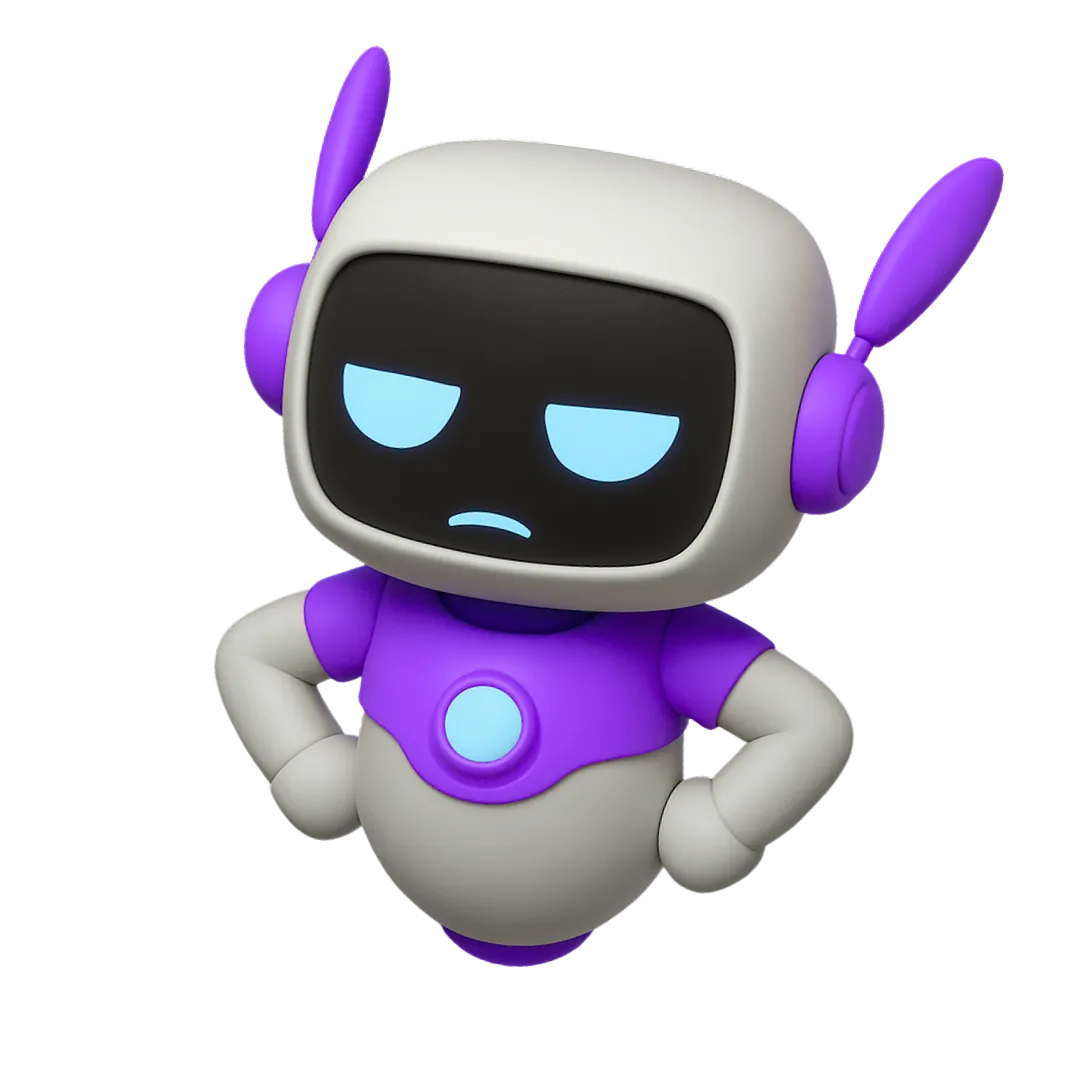 united one media group's friendly robot mascot